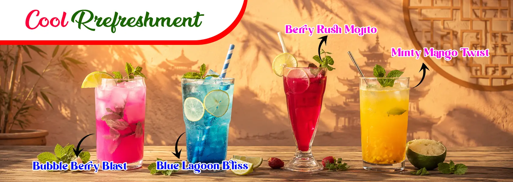cool referesment menu 2nd banner